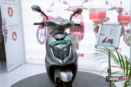 EVTRIC Ride Pro Photos - Auto Expo 2023 Images