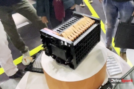 Indian Oil Corporation Aluminium-Air Battery Pack Photos - Auto Expo 2023 Images