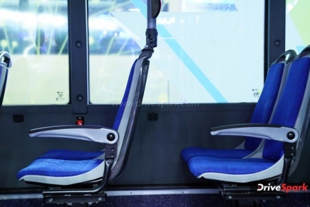 JBM Eco Life Electric Bus Photos - Auto Expo 2023 Images