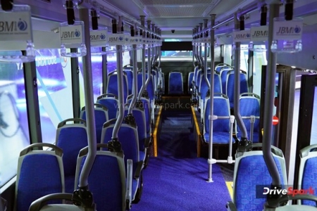 JBM Eco Life Electric Bus Photos - Auto Expo 2023 Images