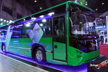 JBM Eco Life Electric Bus Photos - Auto Expo 2023 Images