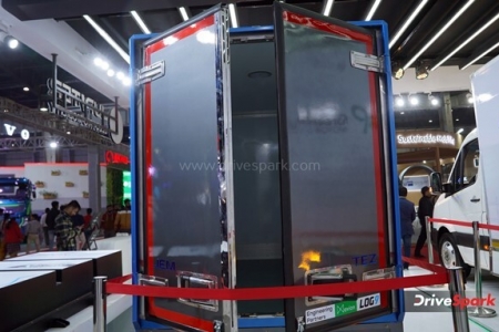 Jupiter Electric Mobility Tez Electric CV Photos - Auto Expo 2023 Images