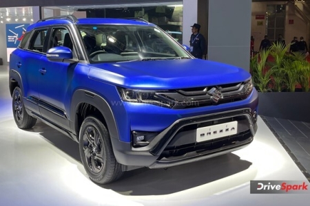 Maruti Suzuki Brezza CNG Photos - Auto Expo 2023 Images