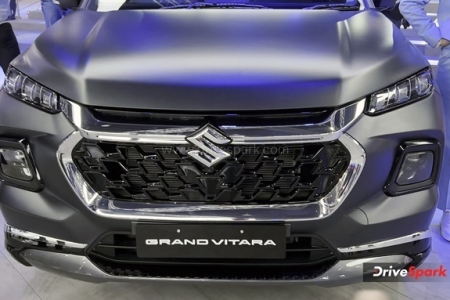 Maruti Suzuki Grand Vitara Matte Grey Photos - Auto Expo 2023 Images