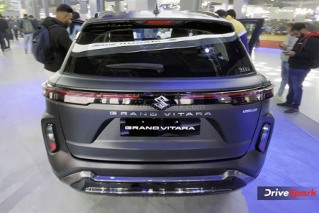 Maruti Suzuki Grand Vitara Matte Grey Photos - Auto Expo 2023 Images
