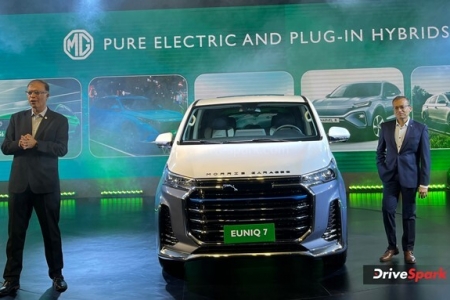 MG EUNIQ 7 Photos - Auto Expo 2023 Images