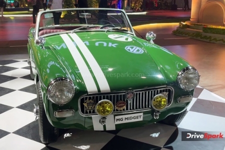 MG Midget Photos - Auto Expo 2023 Images