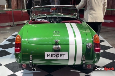 MG Midget Photos - Auto Expo 2023 Images