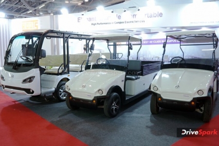 Naveo In-Campus Electric Vehicles Photos - Auto Expo 2023 Images