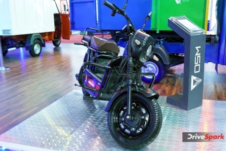 OSM Mopido EV Photos - Auto Expo 2023 Images