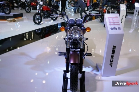 QJMotor SCR125 Photos - Auto Expo 2023 Images