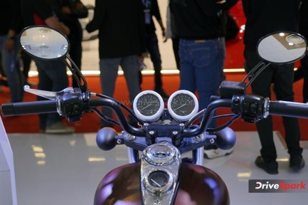 QJMotor SCR125 Photos - Auto Expo 2023 Images