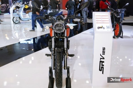 QJMotor SRV125 Photos - Auto Expo 2023 Images