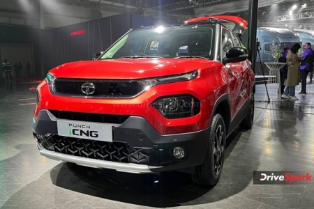Tata Punch iCNG Photos - Auto Expo 2023 Images