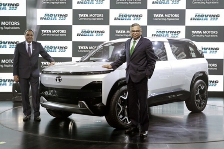 Tata Sierra EV Photos - Auto Expo 2023 Images