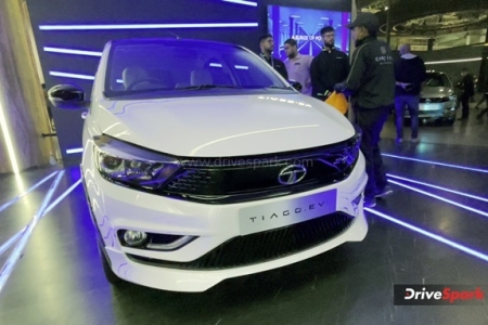 Tata Tiago EV Blitz Photos - Auto Expo 2023 Images