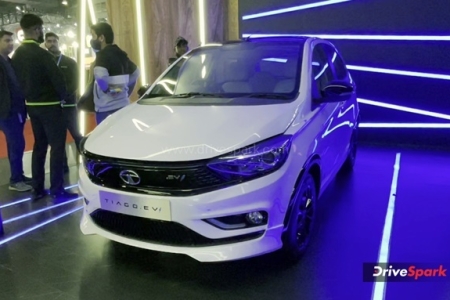 Tata Tiago EV Blitz Photos - Auto Expo 2023 Images