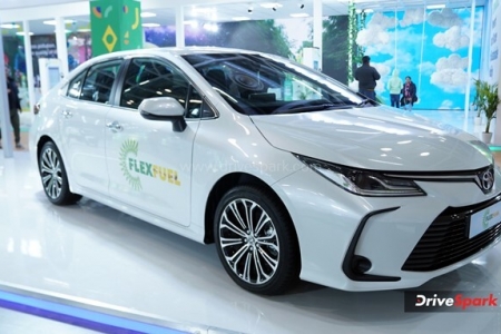Toyota Corolla Altis Flex Fuel Photos - Auto Expo 2023 Images
