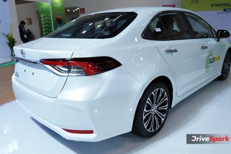 Toyota Corolla Altis Flex Fuel Photos - Auto Expo 2023 Images