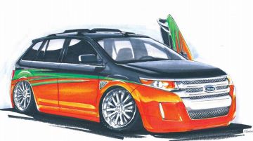 2011 Ford Edge by K-Daddyz Kustomz