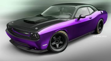 2012 Dodge Challenger SRT8 Jeff Dunham Project Ultraviolet