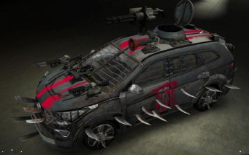 2013 Hyundai Zombie Survival Machine