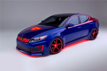 2013 Kia Optima Superman-Inspired