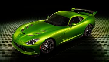 2014 Dodge Viper SRT Stryker Green