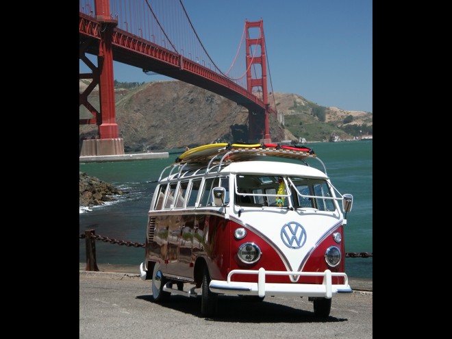 1964 Volkswagen Deluxe Microbus Chameleon Wallpapers