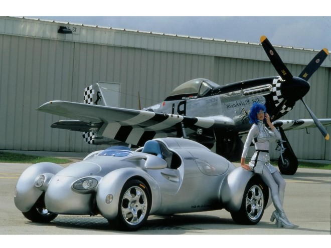 2000 Rinspeed E-GO Rocket Wallpapers