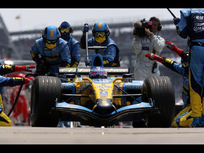 2006 Renault R26 Formula 1 Wallpapers