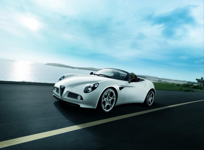 2008 Alfa Romeo 8C Spider Wallpapers