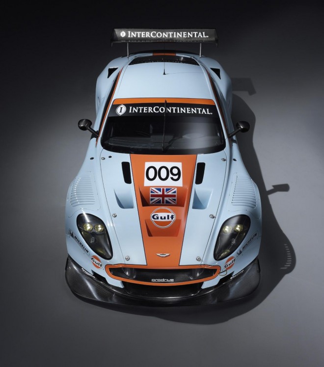 2008 Aston Martin DBR9 Gulf Livery Wallpapers
