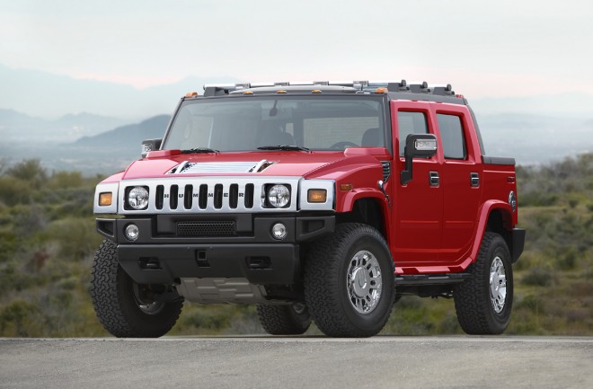 2008 Hummer H2 Victory Red Limited Edition Wallpapers