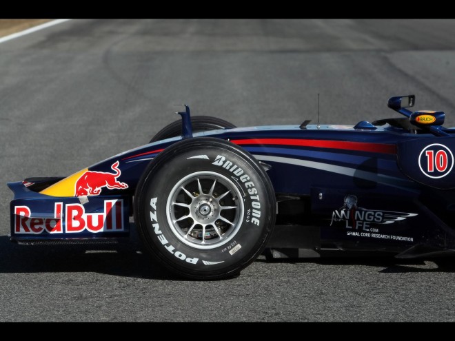 2008 Red Bull RB4 F1 Wallpapers