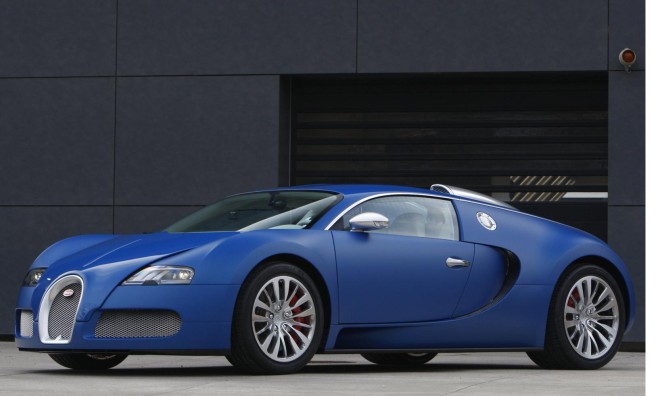 2009 Bugatti Veyron Bleu Centenaire Wallpapers