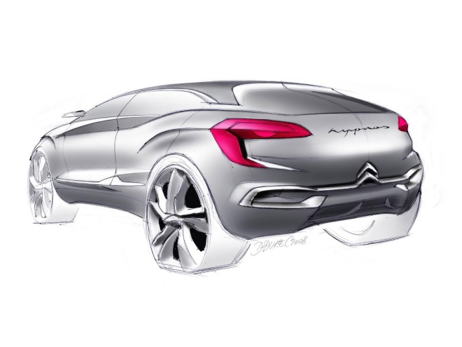 2009 Citroen Hypnos Hybrid Concept Wallpapers
