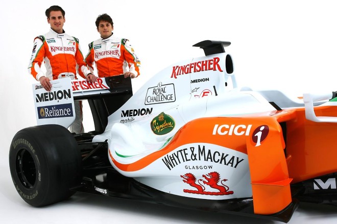 2009 Force India VJM02 Wallpapers