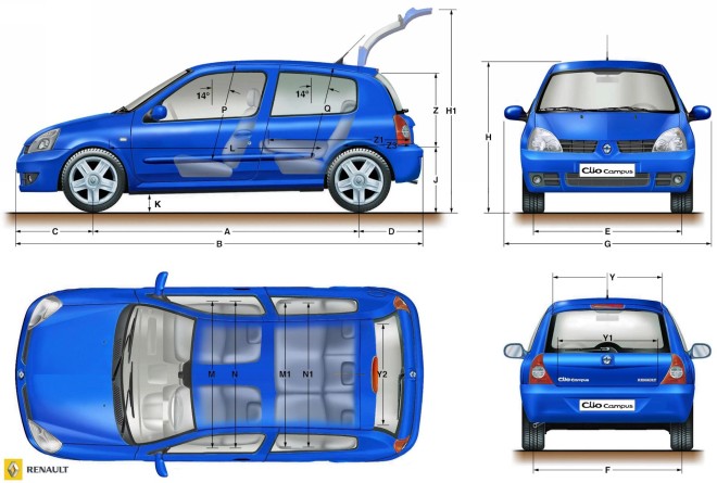 2009 Renault Clio Campus Wallpapers