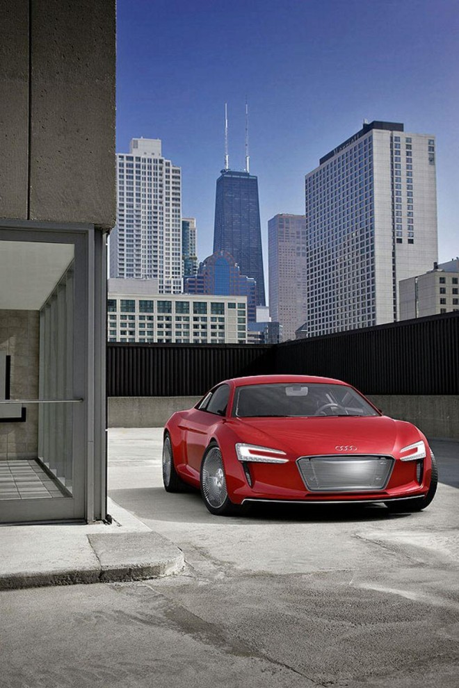 2010 Audi e-Tron Concept Wallpapers