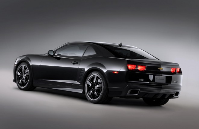 2010 Chevrolet Camaro Black Concept Wallpapers