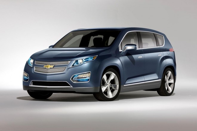 2010 Chevrolet Volt MPV5 Electric Concept Wallpapers