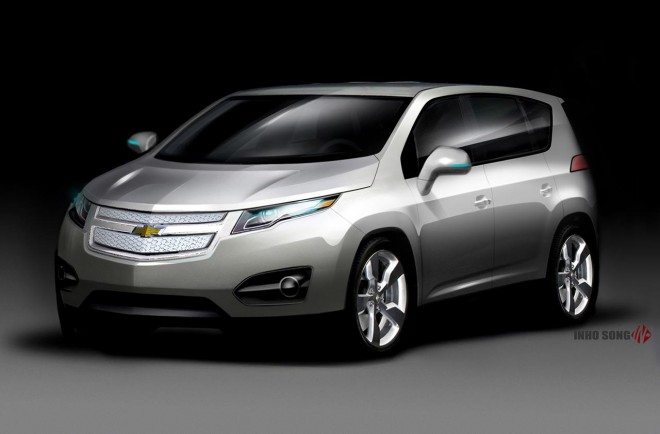 2010 Chevrolet Volt MPV5 Electric Concept Wallpapers