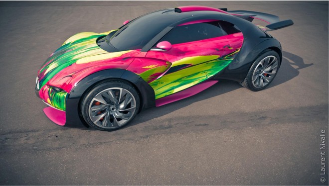 2010 Citroen Survolt Art Car Concept Wallpapers
