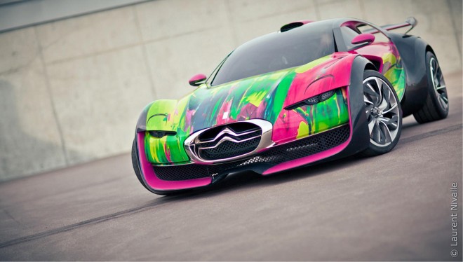 2010 Citroen Survolt Art Car Concept Wallpapers