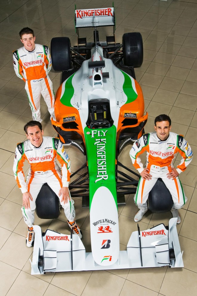 2010 Force India VJM03 Wallpapers