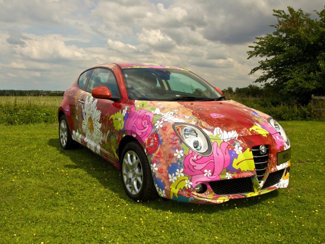 2011 Alfa Romeo MiTo Art Car by Louise Dear Wallpapers