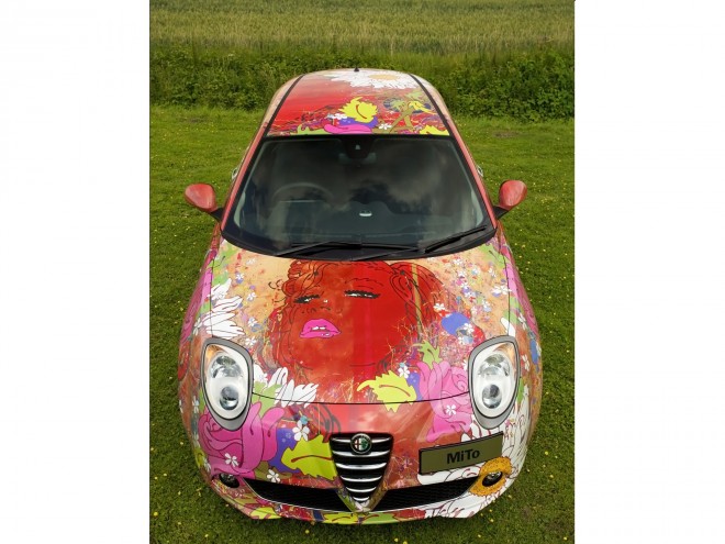 2011 Alfa Romeo MiTo Art Car by Louise Dear Wallpapers