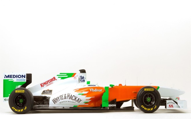 2011 Force India VJM04 Mercedes Wallpapers