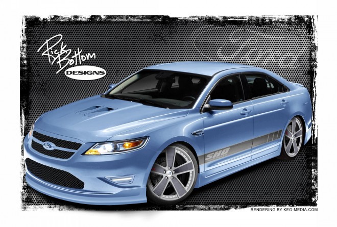 2011 Ford Taurus SHO by Rick Bottom Designs Wallpapers